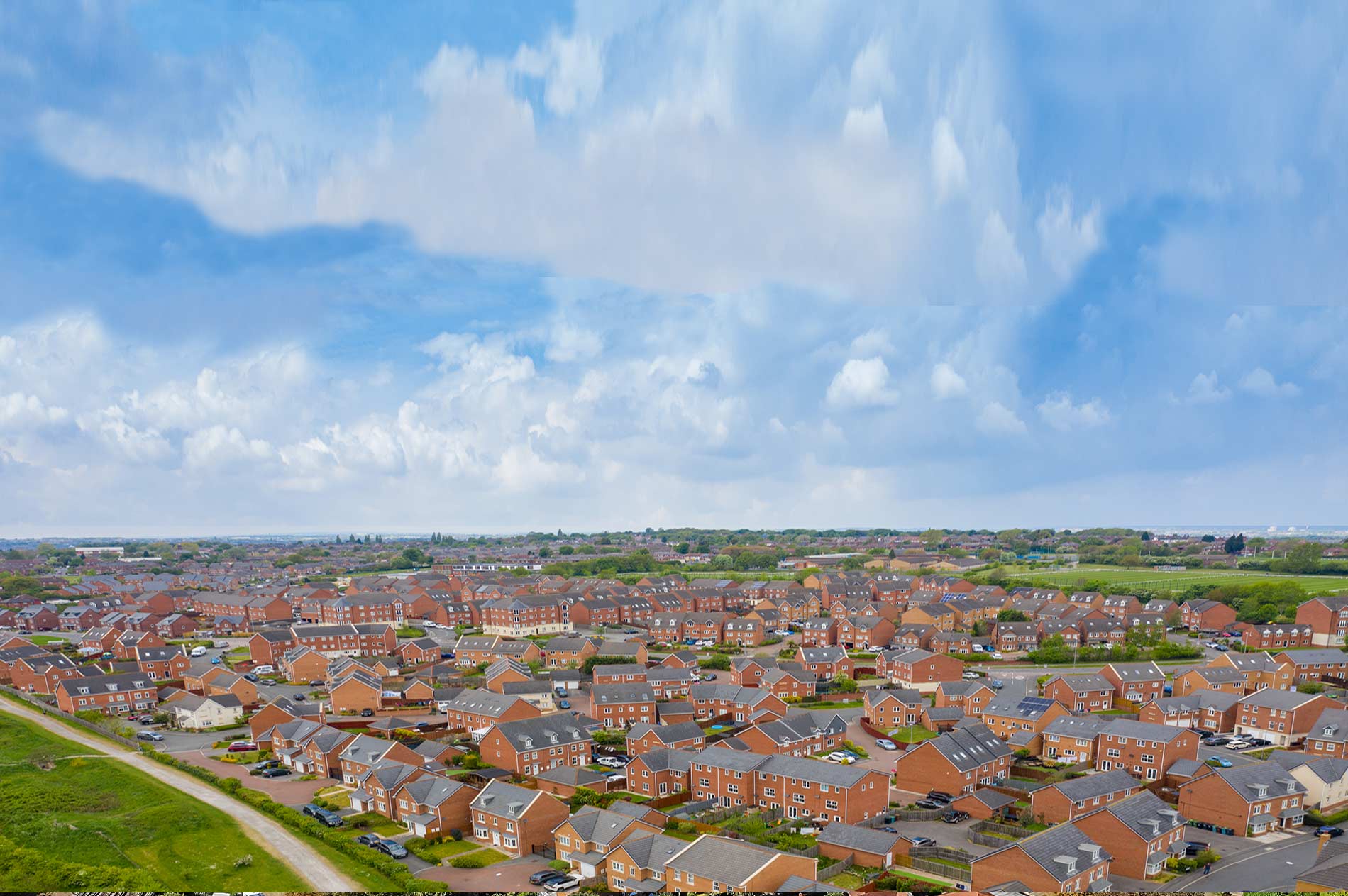 Bridging loans suburban modern houses
