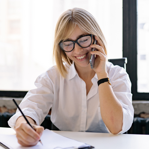 Lady On The Phone