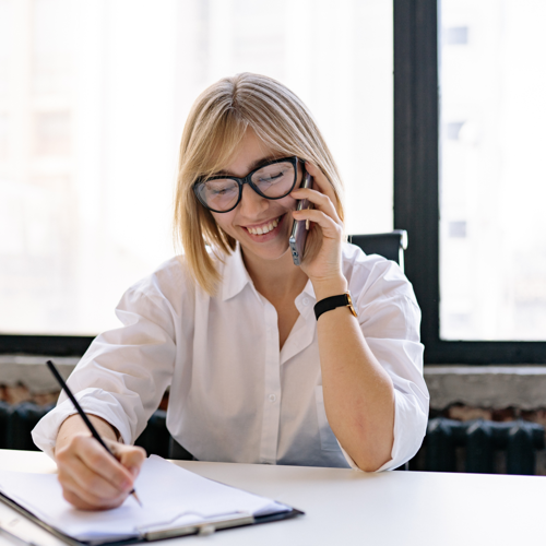 Lady On The Phone
